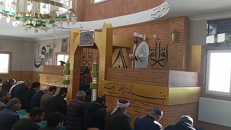 Diyadin'de Şeyh Sani Yusuf Bilen Camii ve Taziye Evi Dualarla Açıldı
