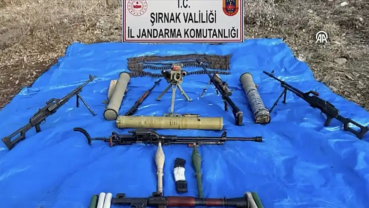Güneydoğu ve Doğu Anadolu'daki operasyonlarda çok sayıda silah ve mühimmat ele geçirildi