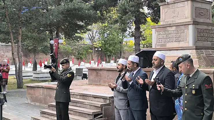 19 Eylül Gaziler Günü Erzurum'da Dualarla Anıldı