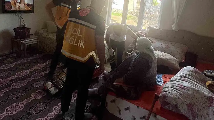200 Kiloluk Kadın Acil Olarak Hastaneye Sevk Edildi