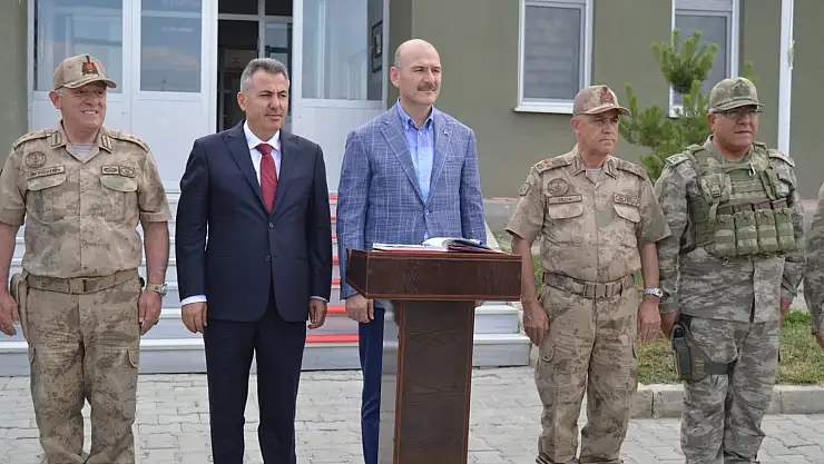 İçişleri Bakanı Soylu Ağrı'da