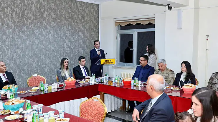 24 Kasım İçin Bitlis'te Özel Program Düzenlendi