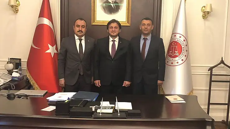 Ağrı Barosu'ndan Bakan Yardımcısı Birkan'a ziyaret