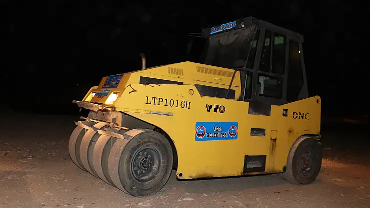 Ağrı Belediyesi Asfaltlama Çalışmalarına Yeniden Başladı