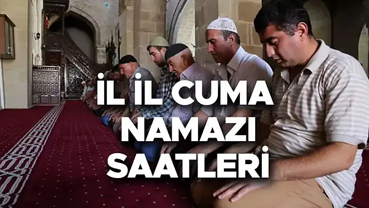 30 Mayıs cuma namazı kaçta kılınacak, ne kadar sürer? CUMA NAMAZI SAATİ İSTANBUL ANKARA İZMİR (İl il cuma namazı vakitleri) Cuma namazı saat kaçta, kaç rekat, nasıl kılınır? İşte Diyanet bilgisi!
