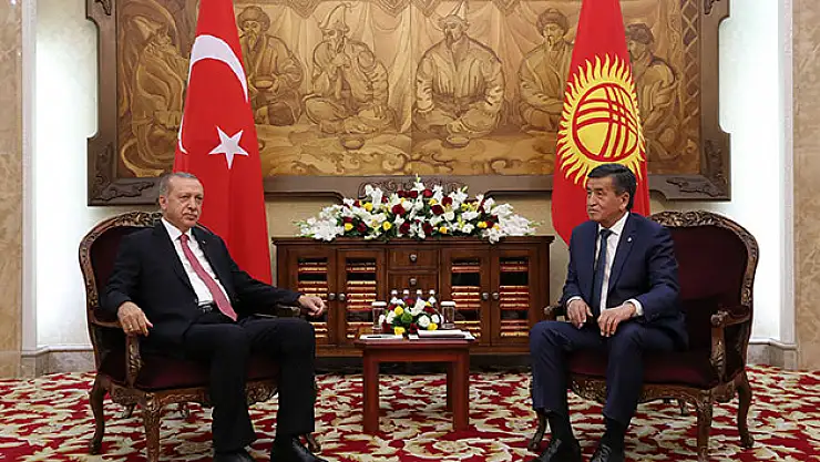 Erdoğan Kırgızistan'da