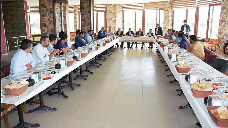 TÜRMOB Genel Başkanı Yontan Ağrı'da
