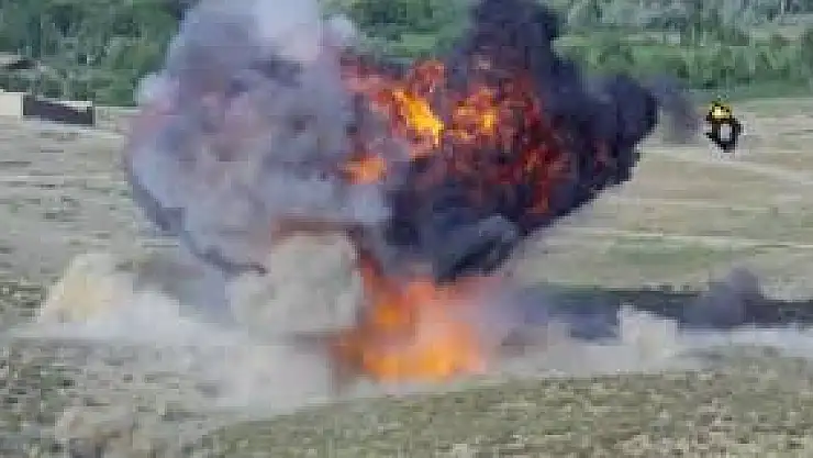 Doğubayazıt'ta mayın patladı: 1 kaçak göçmen ağır yaralandı