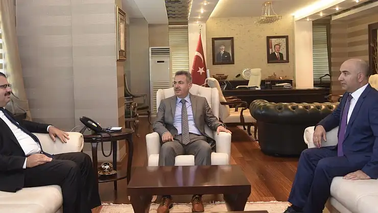 Ağrı Valisi Elban'a üt düzey ziyaret