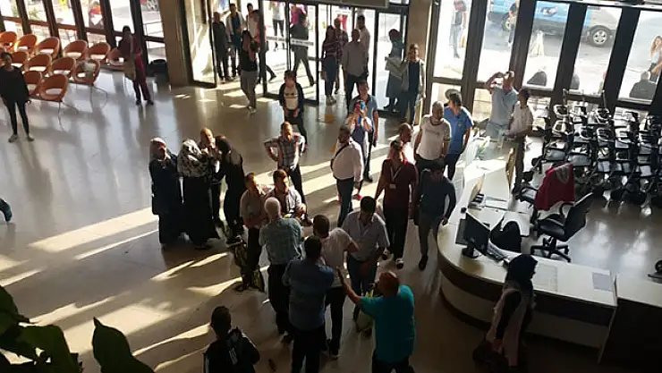 Hastaneyi savaş alanına çevirdiler