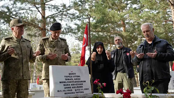 34 Yıldır Şehit Aksu'yu Unutmayan Arkadaşları Her Yıl Buluşuyor
