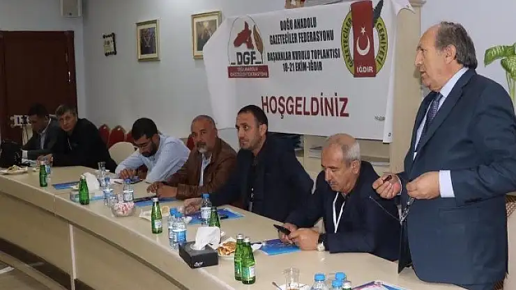 Bölge gazetecileri Iğdır'da buluştu