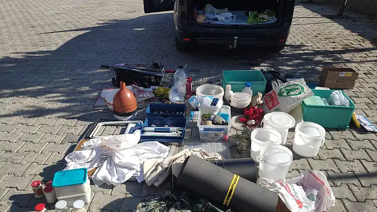 Ağrı'da Biyokaçakçılık yapan yabancı uyruklu iki şahsa 120 bin lira ceza