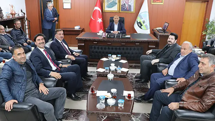 Ağrı Belediye Başkanı Sayan, Çeşitli Ziyaretlerde Bulundu
