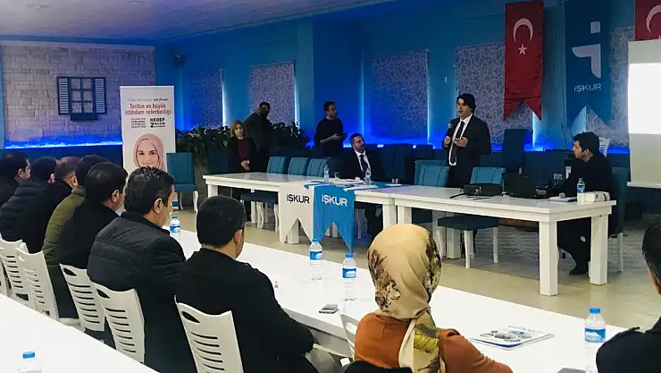 Patnos'ta İstihdam Seferberliği toplantısı yapıldı