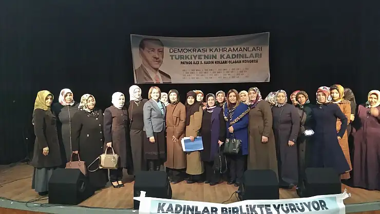 Kadın Kolları Başkanı Kılıç güven tazeledi