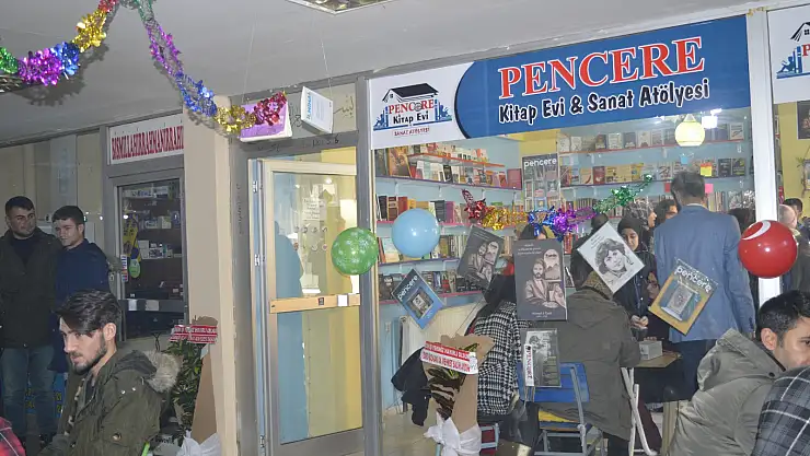 Pencere Kitap Evi ve Sanat Atölyesi Açıldı