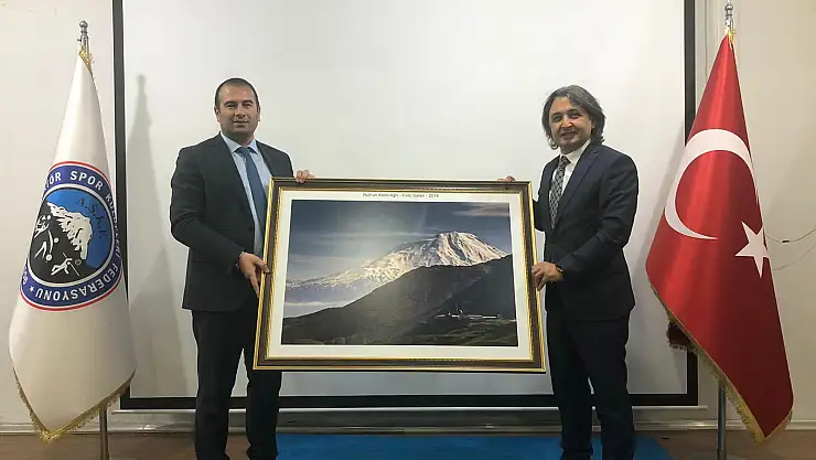 TDF Başkanı Ersan Başar'dan Ağrı ASKF'ye Ziyaret