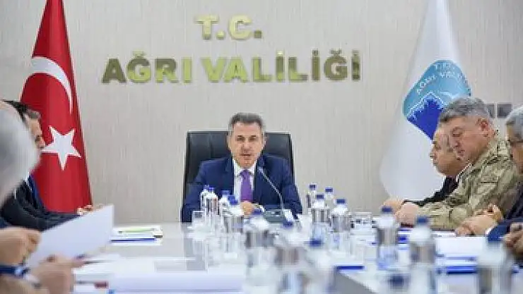 Ağrı'da kadına yönelik şiddetle mücadele koordinasyon planı toplantısı yapıldı