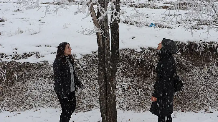 Ağrı'dan kış manzaraları