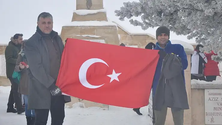 Gazi ve Şehit Yakınlarıyla Sarıkamış'a gittiler