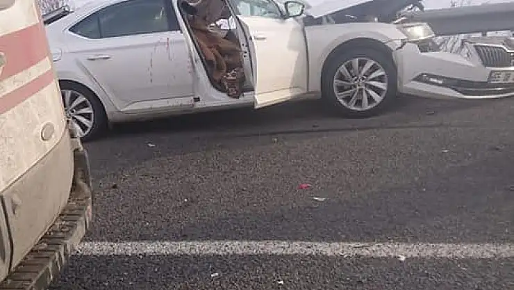Ağrı'da trafik kazası 1 ölü