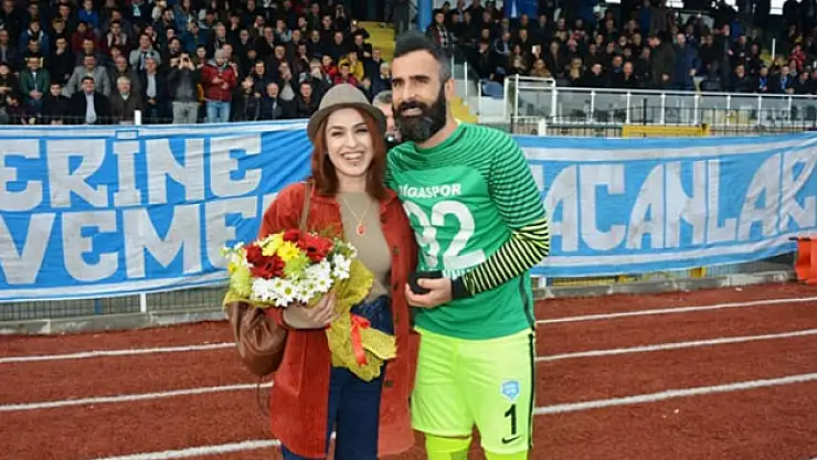 Maç sonrası evlilik teklifi