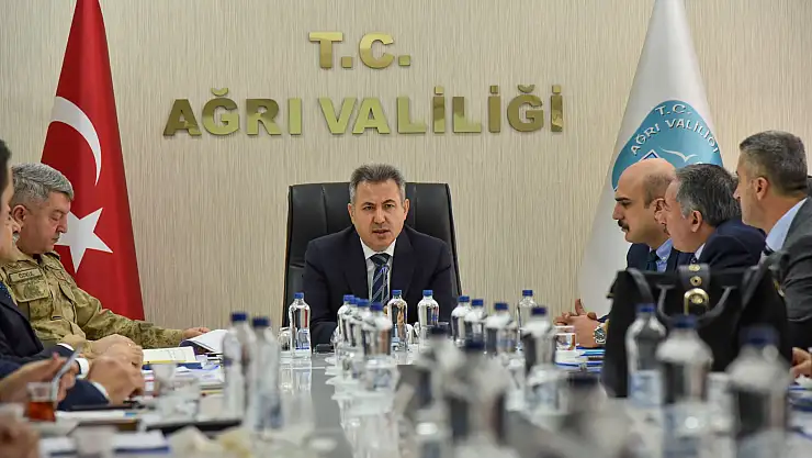Ağrı'da Bağımlılıkla Mücadele İl Değerlendirme Toplantısı Yapıldı