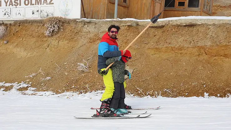 Kayak Merkezinde Ara Tatil Yoğunluğu