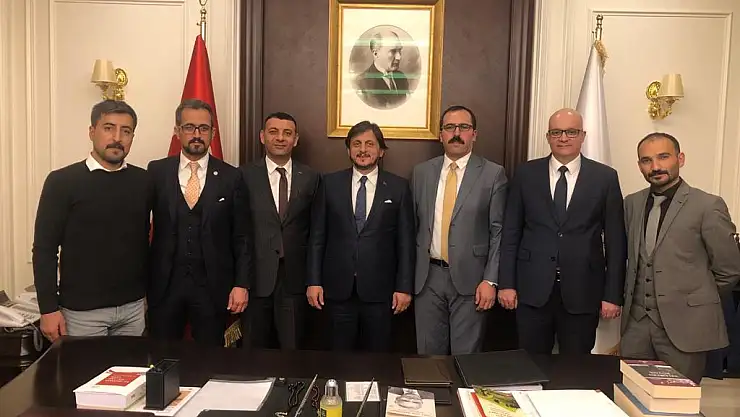 Ağrı Barosu'ndan Adalet Bakan Yardımcısı Birkan'a Ziyaret