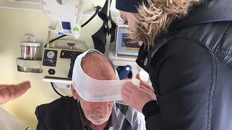 Ağrı'da yaşlı hastanın imdadına paletli ambulans yetişti