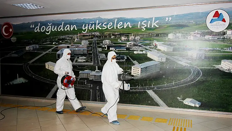 AİÇÜ'de Koronavirüs (COVID-19) tedbirleri sürdürülüyor