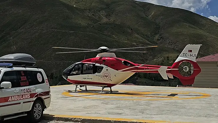 54 Yaşındaki Hasta İçin Hava Ambulansı Görevde!