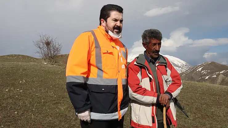 Başkan Sayan, oğlu PKK'lılar tarafından kaçırılan babayı Bakan Soylu ile görüştürdü