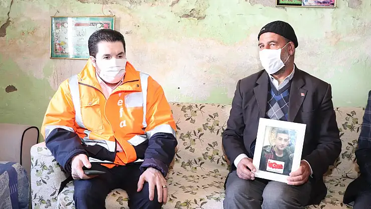 Başkan Sayan, oğlu asker çağındayken PKK'lılar tarafından kaçırılan babayı Bakan Soylu ile görüştürdü