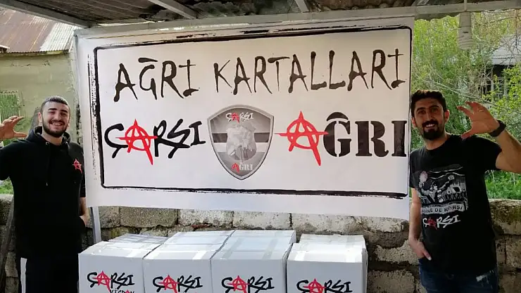 Beşiktaş Taraftar Grubu Çarşı'dan Ağrı'ya Yardım Eli