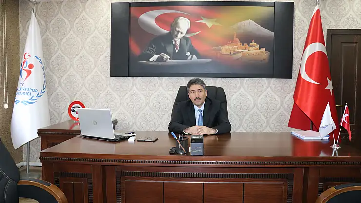 Ağrı Gençlik ve Spor İl Müdürü Demir'den 19 Mayıs mesajı