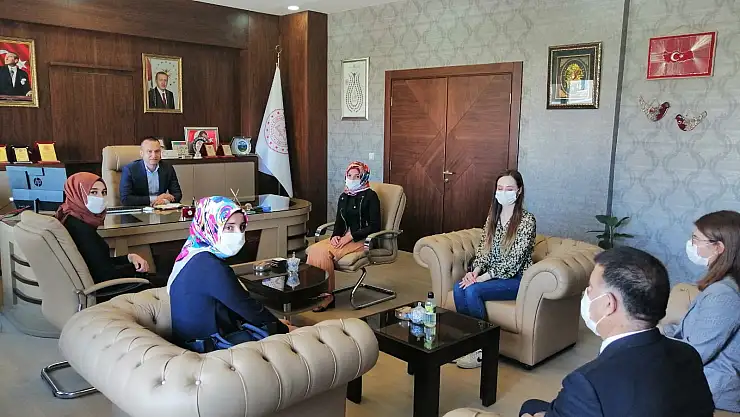 Müdür Tekin, Ağrı'ya yeni atanan öğretmenleri  misafir etti