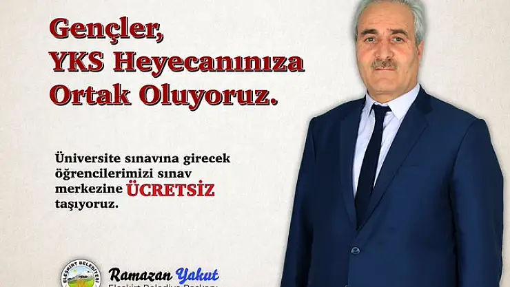 Öğrenciler Eleşkirt'ten Ağrı'ya Sınav Günü Ücretsiz Taşınacak