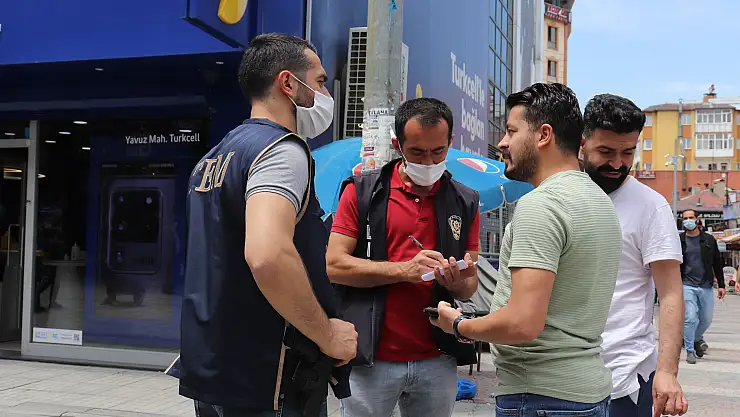 Ağrı'da maske takma zorunluluğunun ardından denetimler sıkılaştırıldı