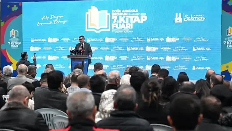 7. Doğu Anadolu Erzurum Kitap Fuarı Törenle Açıldı