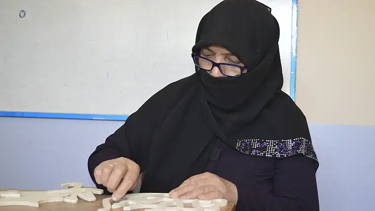 Ağrılı kadınlar halk eğitim kursları ile meslek sahibi oluyor