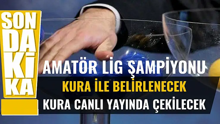 Ağrı Amatör Liginin Şampiyonu Belli Oluyor