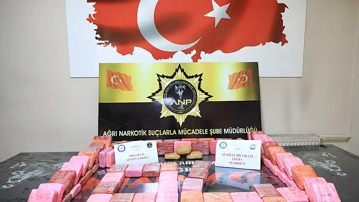 Ağrı'da uyuşturucuya geçit yok