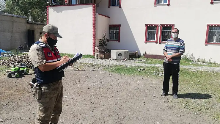 Ağrı'da karantinayı ihlal edenlere ceza yağdı!