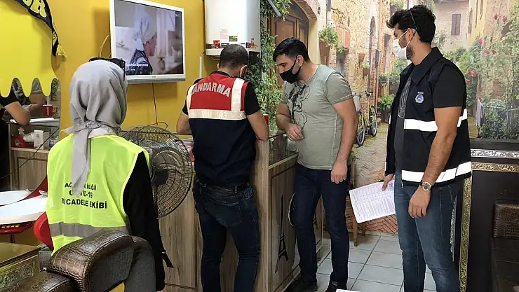 Ağrı'da karantina kurallarını ihlal eden 2 kişiye para cezası verildi