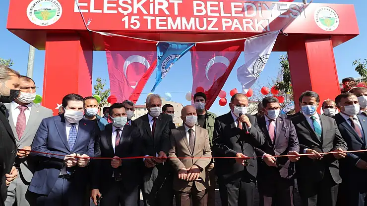 Mehmet Özhaseki Ağrı'da