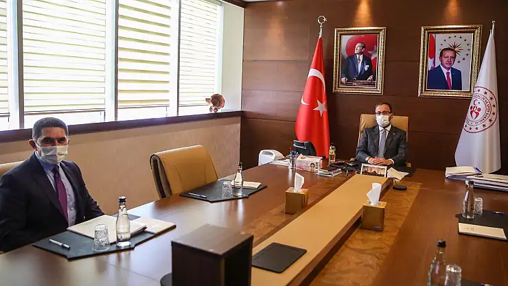 Milletvekili Çelebi, Bakan Kasapoğlu'nu ziyaret etti