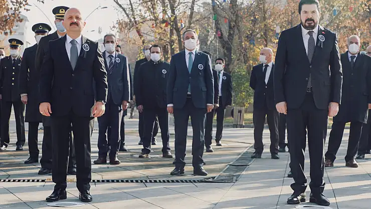 Ağrı'da 10 Kasım Atatürk'ü anma töreni düzenlendi