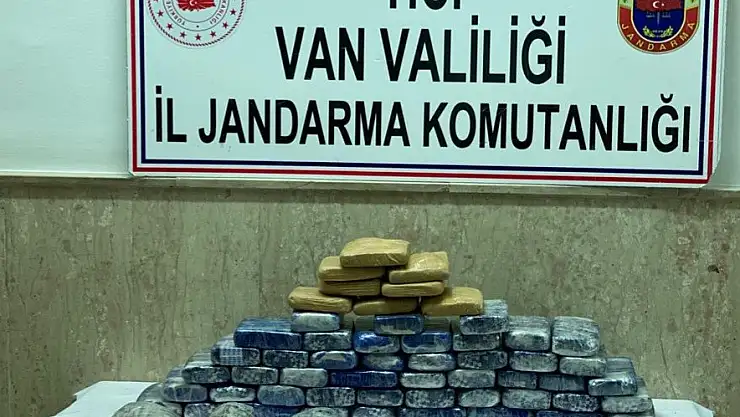 Ağrı'dan giden uyuşturucu Van'da ele geçirildi